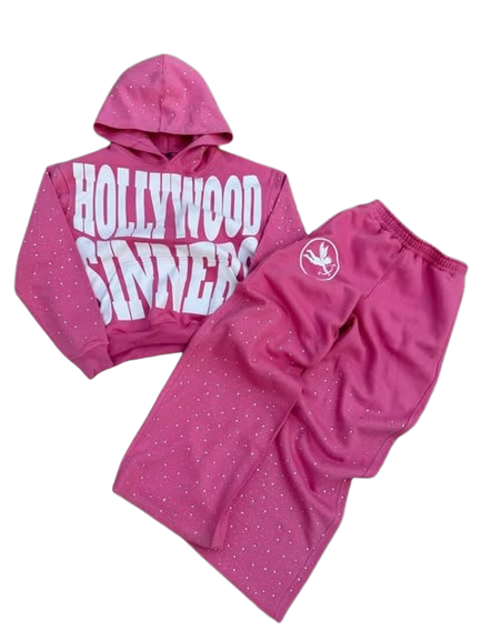 Hollywood Sinners Pink Set